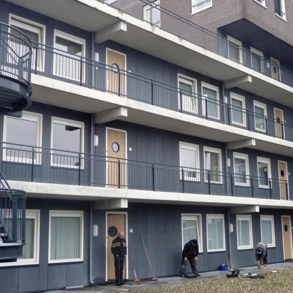 Achtergevel Laagbouw