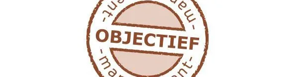 Logo objectief witte achtergrond